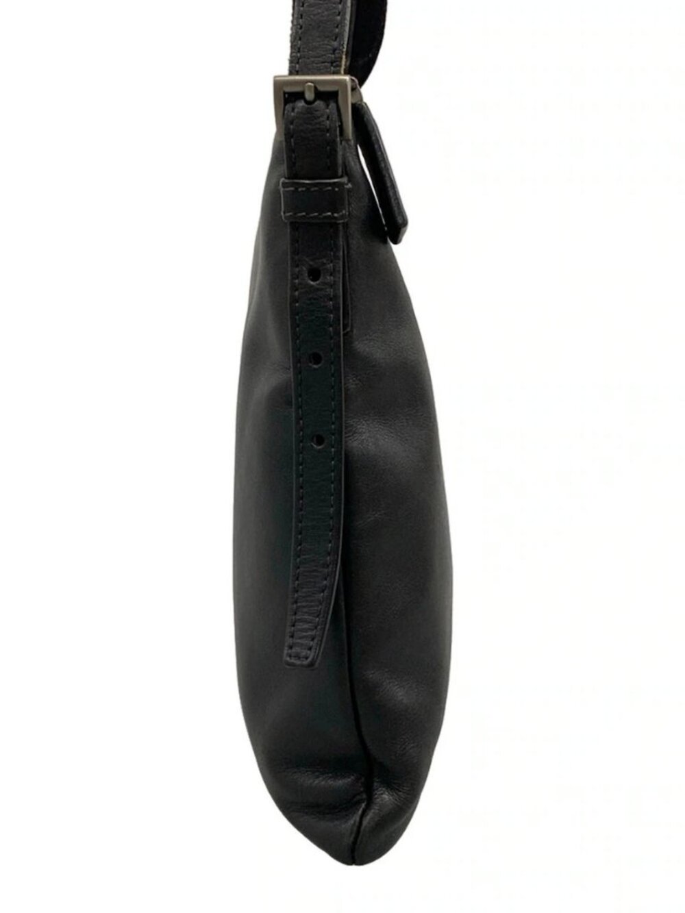 PRADA Black Leather Shoulder Bag - Picture 2 of 15